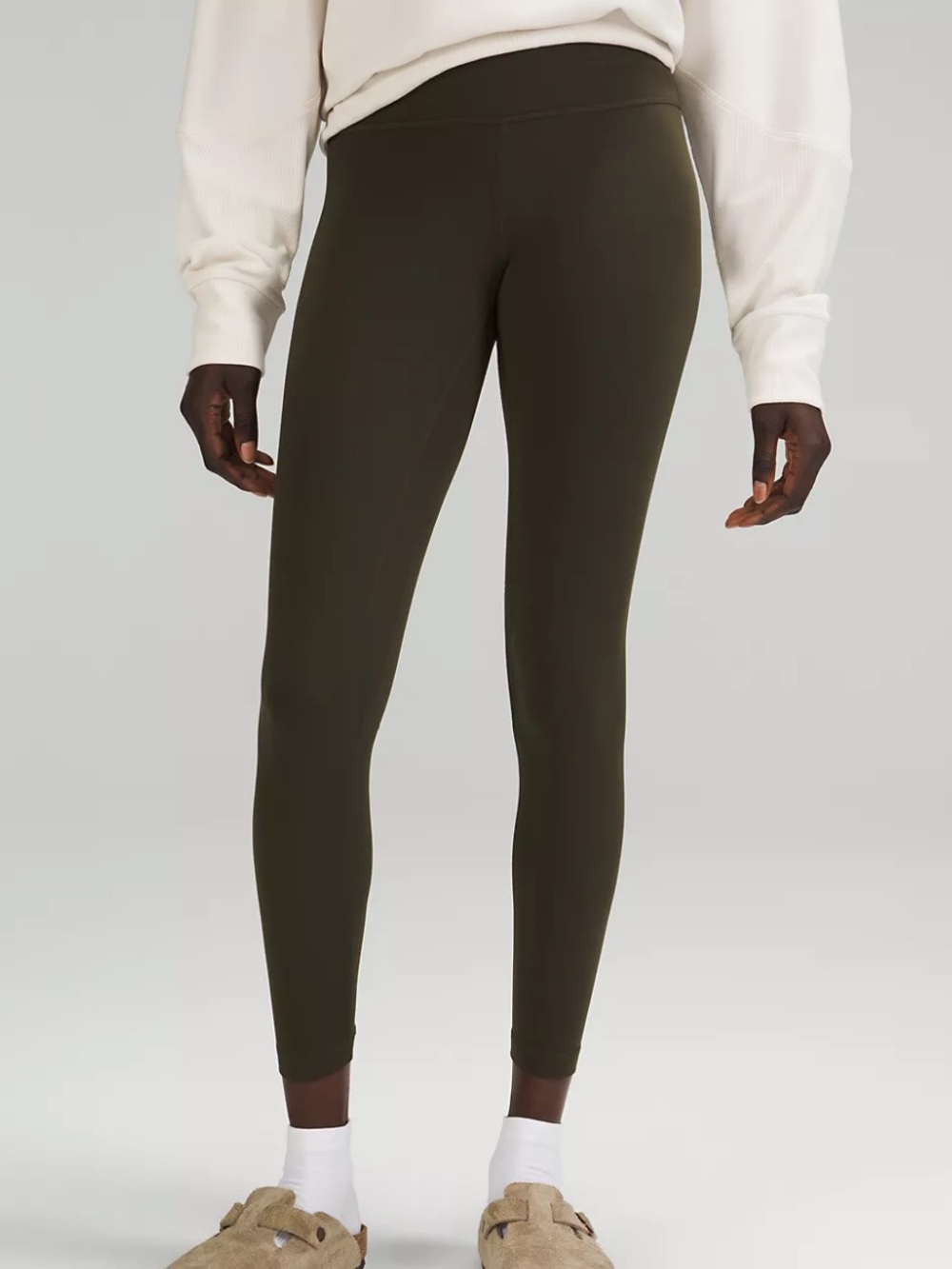 Lululemon Align Leggings Olive Green Size 6